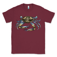 Burgundy Crab Classic Tee - LillyAllenDesigns
