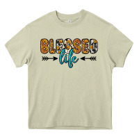 Mossy blessed life Heavy Core Tee - Zillion Design Studio