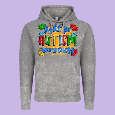 Fight For Autism Awareness Vintage Hoodie Designed By Artiststas