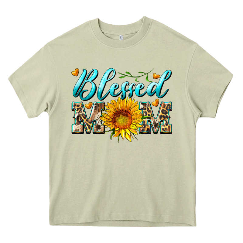 Blessed Mom With Sunflower Heavy Core Tee by Artiststas | Teevron