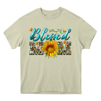 Mossy blessed mom with sunflower Heavy Core Tee - Artiststas