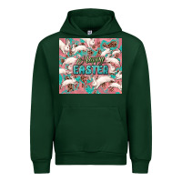 Forest Green Easter Bunny  tumbler Easter Day Urban Hoodie - HowdyJamesFarm