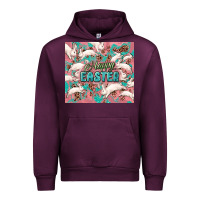 Mauve Wine Easter Bunny  tumbler Easter Day Urban Hoodie - HowdyJamesFarm