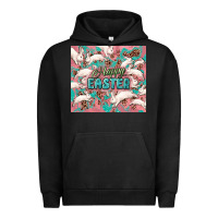 Pigment Black Easter Bunny  tumbler Easter Day Urban Hoodie - HowdyJamesFarm