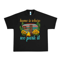 Black home is where we park it Urban Heavy Tee - Artiststas