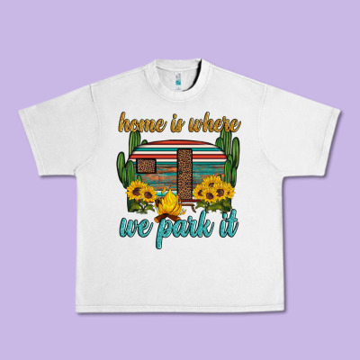 Home Is Where We Park It Urban Heavy Tee Designed By Artiststas
