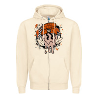 Sandshell basketball game day Zipper Hoodie - MaliasSmallBusiness