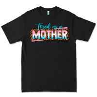 Black tired as a mother Premium Tee - texasbilliewilder