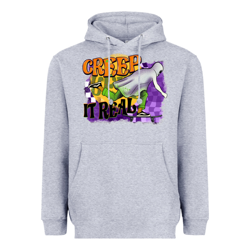 Creep It Real Heavyweight Hoodie by BarkalooDesign | Teevron