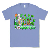 Colony Blue st.patricks one lucky nurse Classic Tee - BarkalooDesign