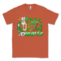Copper st.patricks one lucky nurse Classic Tee - BarkalooDesign