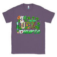 Lavender st.patricks one lucky nurse Classic Tee - BarkalooDesign