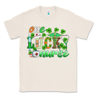 Natural st.patricks one lucky nurse Classic Tee - BarkalooDesign