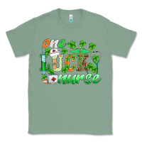 Sage st.patricks one lucky nurse Classic Tee - BarkalooDesign