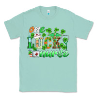 Seafoam st.patricks one lucky nurse Classic Tee - BarkalooDesign