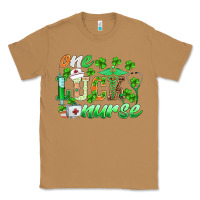 Toasted Coconut st.patricks one lucky nurse Classic Tee - BarkalooDesign