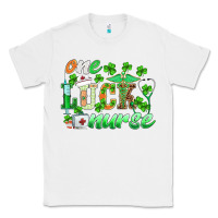 White st.patricks one lucky nurse Classic Tee - BarkalooDesign