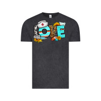Vintage Black love nurse western Vintage Tee - BundleAndBundleShop
