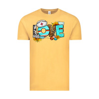 Vintage Mustard love nurse western Vintage Tee - BundleAndBundleShop