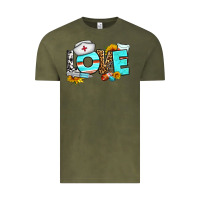 Vintage Olive love nurse western Vintage Tee - BundleAndBundleShop