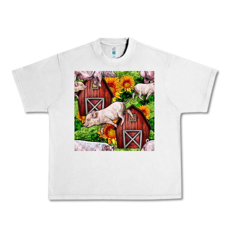 Mama And Baby Pig Urban Heavy Tee by BundleAndBundleShop | Teevron