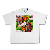 Lunar Rock Mama And Baby Pig Urban Heavy Tee - BundleAndBundleShop