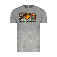 Cloud Rock peace love camp ado Vintage Tee - AdoDesignShop