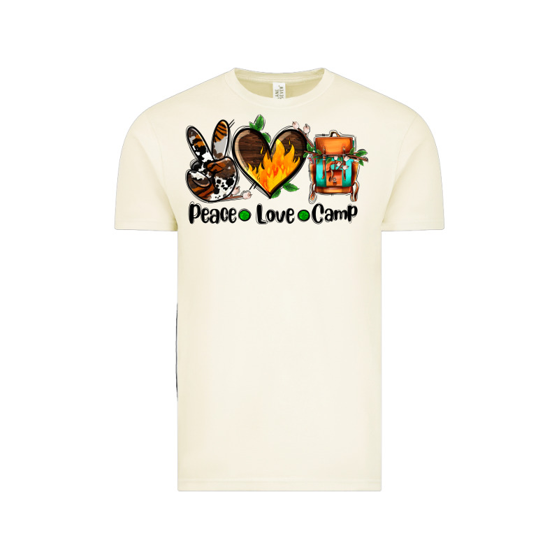 Peace Love Camp Ado Vintage Tee by AdoDesignShop | Teevron