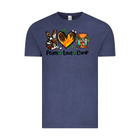 Vintage Denim peace love camp ado Vintage Tee - AdoDesignShop