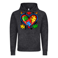 Vintage Arctic autism heart Vintage Hoodie - Artiststas