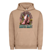Pigment Burro Keep your soul clean boots dirty Cowboy western Urban Hoodie - HowdyJamesFarm