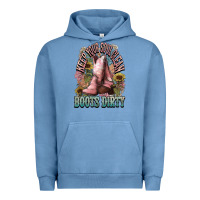 Pigment Pebble Blue Keep your soul clean boots dirty Cowboy western Urban Hoodie - HowdyJamesFarm