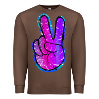 Chestnut Mermaid Peace Sign Premium Sweatshirt - Jasminsmagicworld