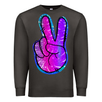 Smoke Mermaid Peace Sign Premium Sweatshirt - Jasminsmagicworld
