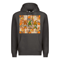 Smoke fall with gnomes Premium Hoodie - texasbilliewilder