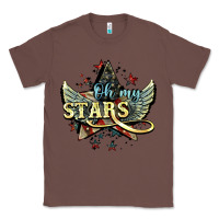 Chestnut oh my stars america wings Classic Tee - NancyCooperArtShop