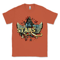 Copper oh my stars america wings Classic Tee - NancyCooperArtShop