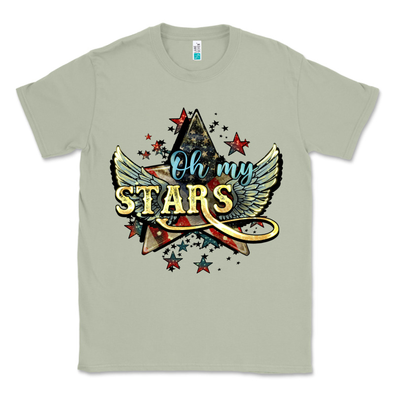 Oh My Stars America Wings Classic Tee by NancyCooperArtShop | Teevron
