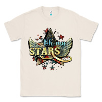 Natural oh my stars america wings Classic Tee - NancyCooperArtShop