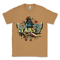 Toasted Coconut oh my stars america wings Classic Tee - NancyCooperArtShop