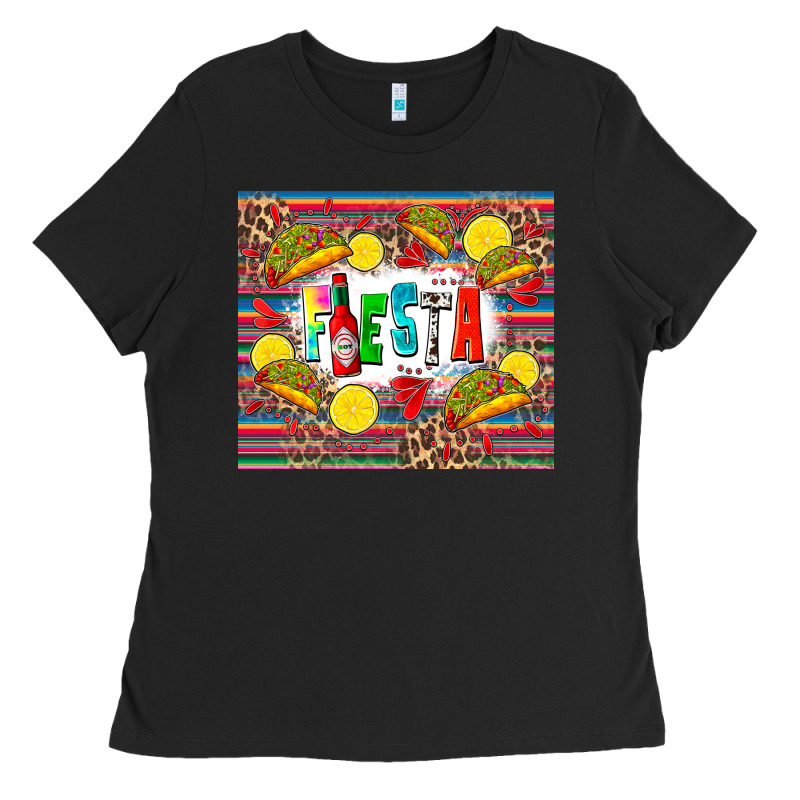 Taco Fiesta Ladies Tee by Zillion Design Studio | Teevron