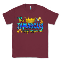 Burgundy The Jamarcus Has Arrived Classic Tee - CowhideDigitalArt