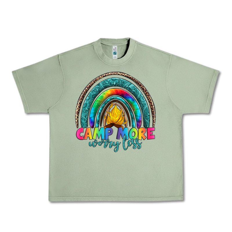 Camp More Worry Less Urban Heavy Tee by Artiststas | Teevron