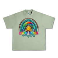 Oil Green camp more worry less Urban Heavy Tee - Artiststas