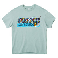 Arona school custodian Heavy Core Tee - texasbilliewilder