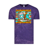 Cloud Purple western love nurse tumbler Vintage Tee - BundleAndBundleShop