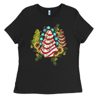 Black little debbie tree cakes sunflower gemstone Ladies Tee - JahusDesignShop