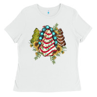White little debbie tree cakes sunflower gemstone Ladies Tee - JahusDesignShop