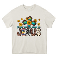 Cream let me tell you about my jesus Heavy Core Tee - Zillion Design Studio