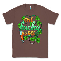 Chestnut st.patricks one lucky nurse Classic Tee - BarkalooDesign